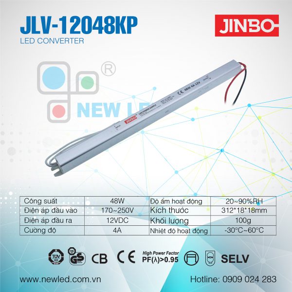 Nguồn Jinbo 48W JLV-12048KP